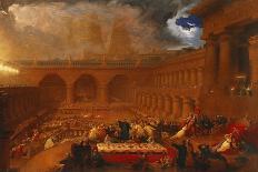 The Great Day of His Wrath, C.1851-53-John Martin-Framed Giclee Print