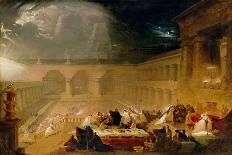 The Destruction of Pompei and Herculaneum-John Martin-Giclee Print