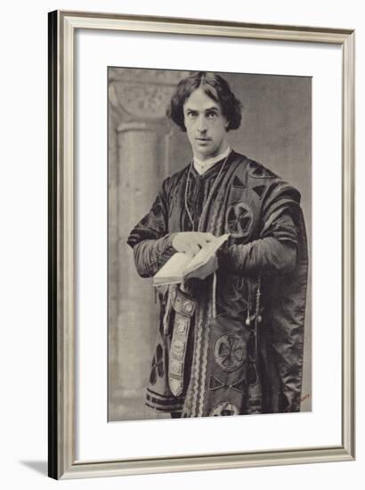 John Martin-Harvey, English Stage Actor-null-Framed Photographic Print