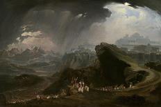 Sadak in Search of the Waters of Oblivion, 1812-John Martin-Framed Giclee Print
