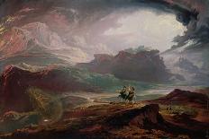 Manfred and the Witch of the Alps, 1837-John Martin-Giclee Print