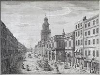 St Paul's Cathedral Exterior, London, 1747-John Maurer-Framed Premier Image Canvas