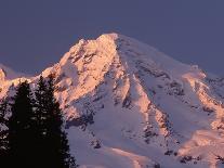 Sunset on Mount Rainier-John McAnulty-Photographic Print