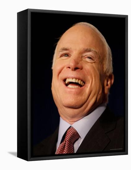 John McCain, Lee's Summit, MO-null-Framed Premier Image Canvas