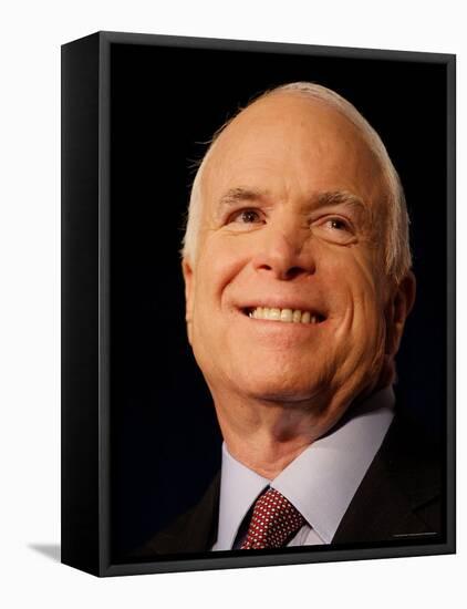 John McCain, Lee's Summit, MO-null-Framed Premier Image Canvas
