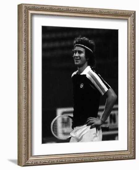 John Mcenroe, Hands on Hips-null-Framed Photographic Print