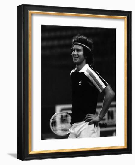 John Mcenroe, Hands on Hips-null-Framed Photographic Print