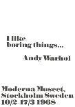 I like boring things...-John Melin-Art Print