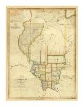 Map of New Orleans and Adjacent Country, c.1815-John Melish-Framed Art Print