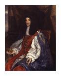 Portrait of Sir Matthew Hale Kt (1609-76) Chief Justice of the King's Bench, 1670-John Michael Wright-Framed Giclee Print