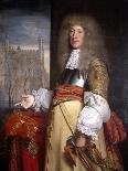 Portrait of Sir Matthew Hale Kt (1609-76) Chief Justice of the King's Bench, 1670-John Michael Wright-Framed Giclee Print