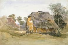 An Old Barn at Tunbridge Wells-John Middleton-Giclee Print