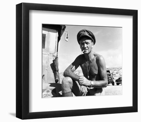 John Mills, Ice-Cold in Alex (1958)-null-Framed Photo