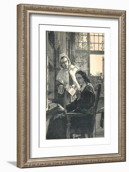 John Milton, (1608-1674), Poet and Author, 1893-John Milton-Framed Giclee Print