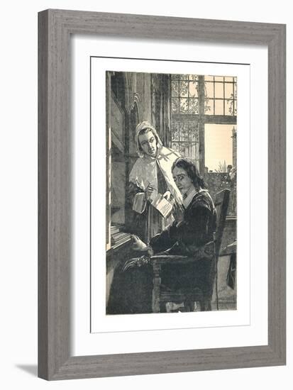 John Milton, (1608-1674), Poet and Author, 1893-John Milton-Framed Giclee Print