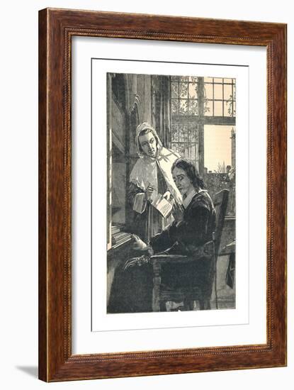 John Milton, (1608-1674), Poet and Author, 1893-John Milton-Framed Giclee Print