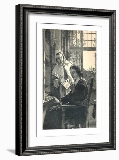 John Milton, (1608-1674), Poet and Author, 1893-John Milton-Framed Giclee Print