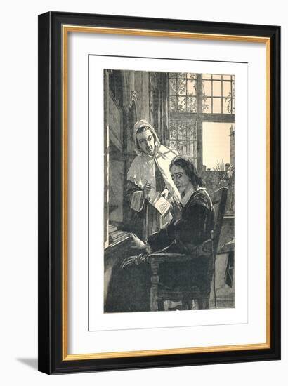 John Milton, (1608-1674), Poet and Author, 1893-John Milton-Framed Giclee Print