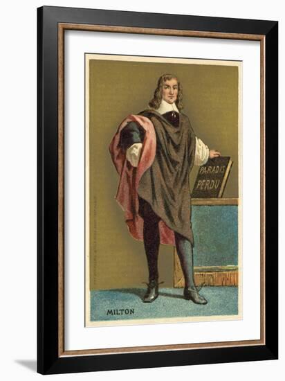 John Milton, English Poet-null-Framed Giclee Print
