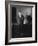 John Minor Wisdom Posing for Reporters after Visit with Dwight D. Eisenhower-Yale Joel-Framed Photographic Print