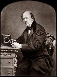Portrait of William Henry Fox Talbot (1800-1877) English physicist and photographic pioneer, 1864-John Moffat-Framed Premier Image Canvas
