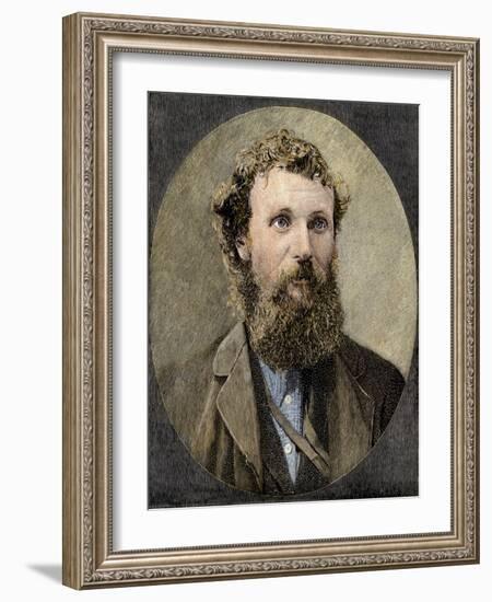 John Muir, Naturalist and Founder of the Sierra Club-null-Framed Giclee Print