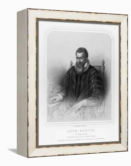 John Napier Scottish Mathematician Inventor of Logarithms-null-Framed Stretched Canvas