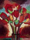 Kandinsky's Tulips-John Newcomb-Giclee Print