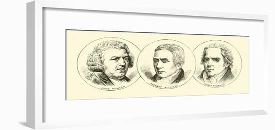 John Newton; Zachary Macaulay; Henry Thornton-null-Framed Giclee Print