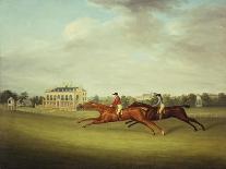 King David' Beating 'surveyor' for the Coronation Cup at Newcastle on July 5, 1815-John Nost Sartorius-Giclee Print