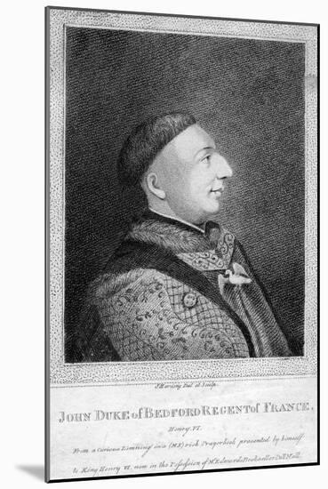 John of Lancaster, 1st Duke of Bedford-S Harding-Mounted Giclee Print