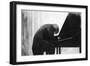 John Ogdon at the Piano in the Great Hall, Exeter University, 1979-George Adamson-Framed Giclee Print