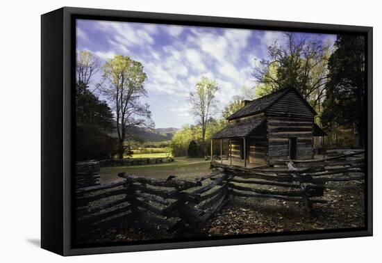 John Oliver Cabin, Great Smoky Mountains NP, Tennessee, USA-Jerry Ginsberg-Framed Premier Image Canvas