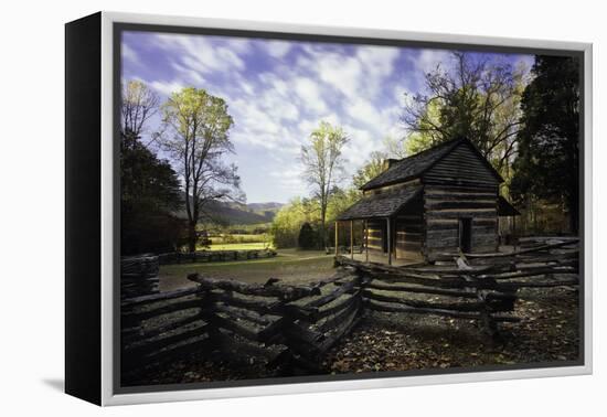 John Oliver Cabin, Great Smoky Mountains NP, Tennessee, USA-Jerry Ginsberg-Framed Premier Image Canvas