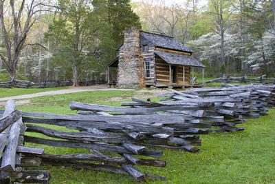 John Oliver Cabin In Spring Cades Cove Area Great Smoky