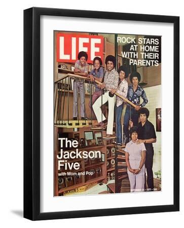 その他 THE JACKSON FIVE with MOM and POP The Jackson Five with their Father and Mother, Joseph and
