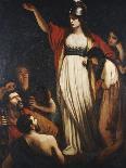 Boadicea Haranguing the Britons-John Opie-Framed Giclee Print