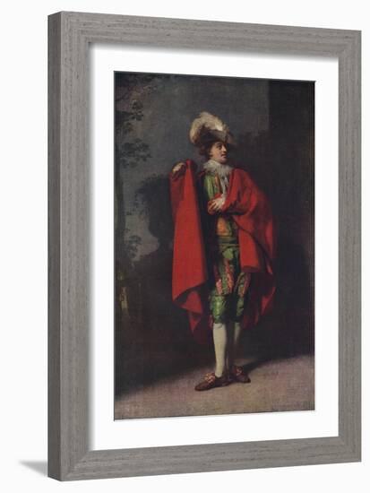 John Palmer as Count Almaviva in 'The Spanish Barber', 1779, (1917)-Henry Walton-Framed Giclee Print