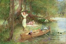 A Day on the River-John Parker-Giclee Print