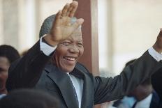 Nelson Mandela-John Parkin-Framed Premier Image Canvas