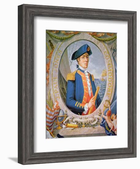 John Paul Jones (Colour Litho)-American-Framed Giclee Print