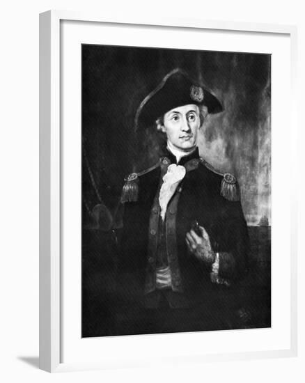 John Paul Jones, Hero in the American Revolutionary War, (C1930)-George B Matthews-Framed Giclee Print