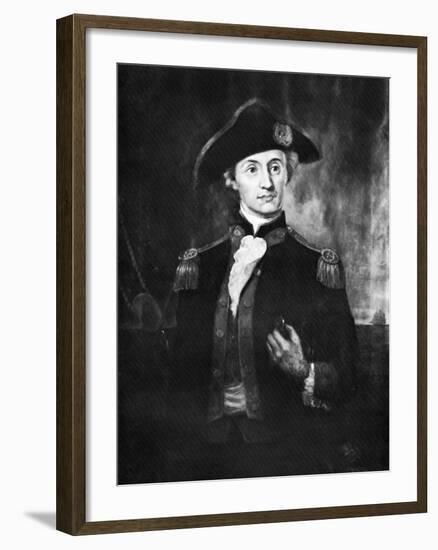 John Paul Jones, Hero in the American Revolutionary War, (C1930)-George B Matthews-Framed Giclee Print