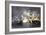 John Paul Jones's Ship, Bon Homme Richard, Defeating the British Serapis, c.1779-null-Framed Giclee Print