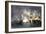 John Paul Jones's Ship, Bon Homme Richard, Defeating the British Serapis, c.1779-null-Framed Giclee Print