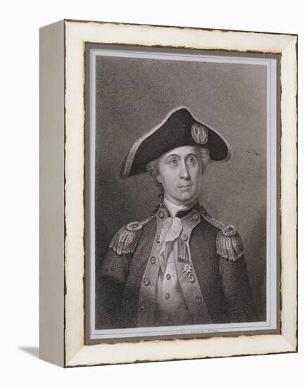 John Paul Jones-Charles Willson Peale-Framed Premier Image Canvas