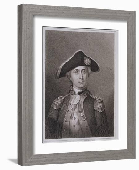 John Paul Jones-Charles Willson Peale-Framed Giclee Print