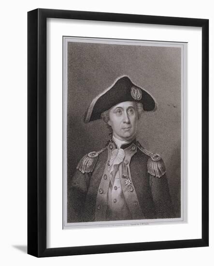 John Paul Jones-Charles Willson Peale-Framed Giclee Print