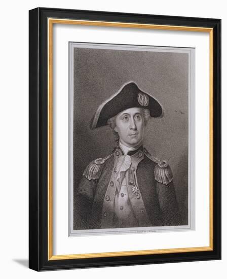 John Paul Jones-Charles Willson Peale-Framed Giclee Print