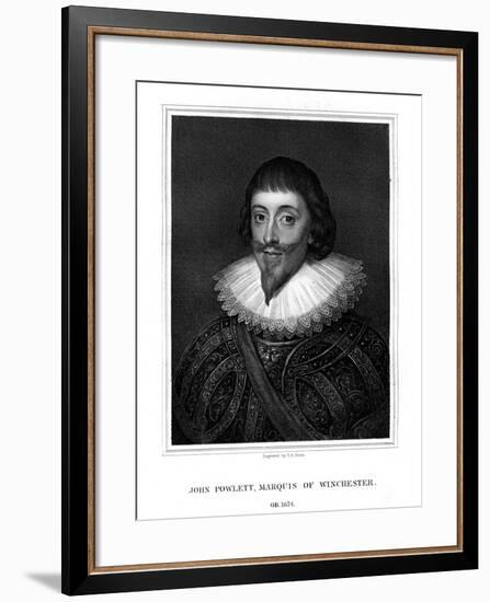 John Paulet, 5th Marquess of Winchester, Royalist-TA Dean-Framed Giclee Print